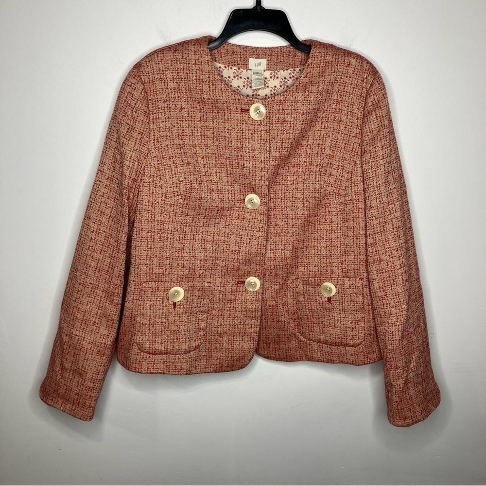 J. Jill blazer large buttons size 18T tall